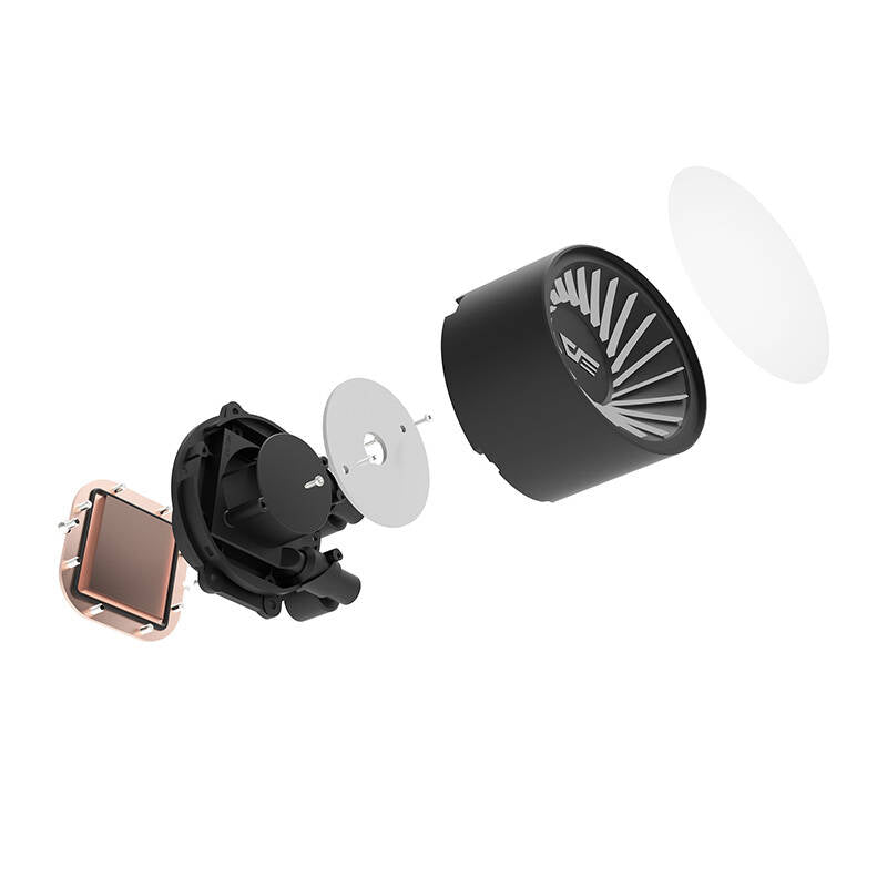 Darkflash DCS240 CPU Flytande Kylning (svart)