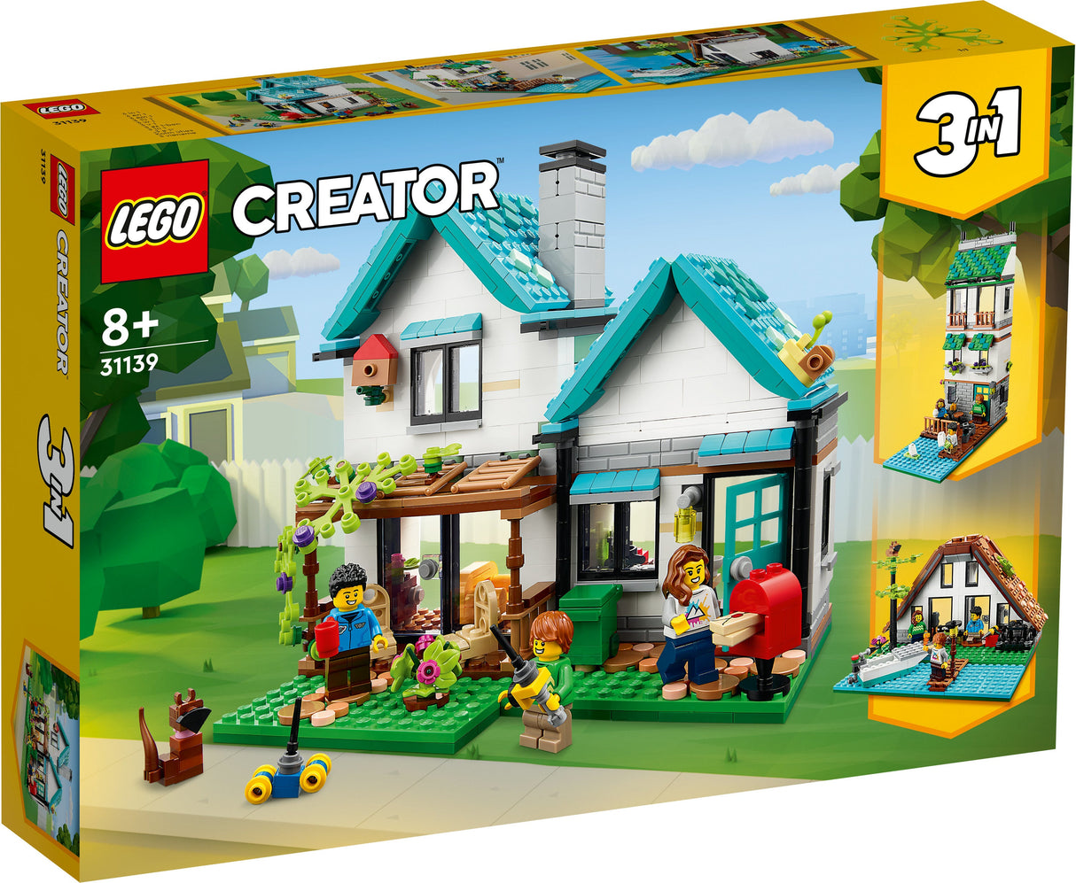 LEGO 31139 Creator 3-i-1 Cozy House Construction Toy