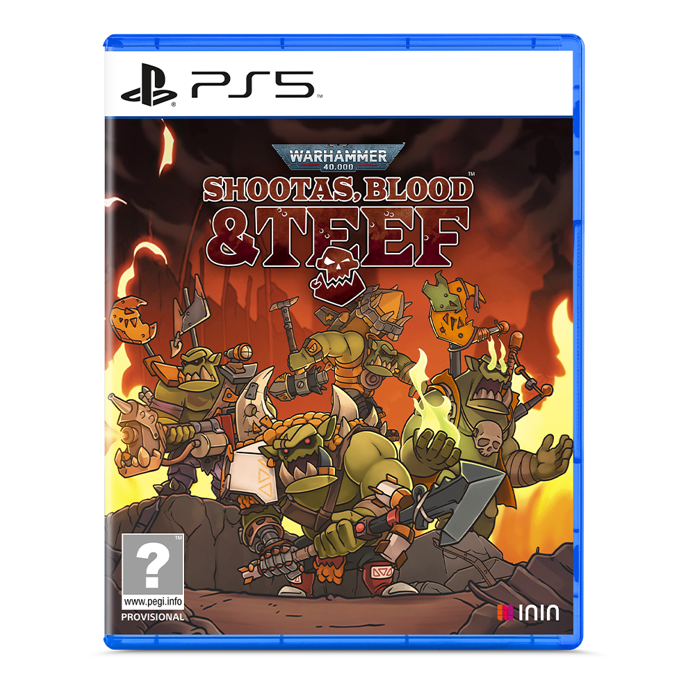 WARHAMMER 40,000: SHOOTAS, BLOOD and TEEF – PlayStation 5 – spilcover