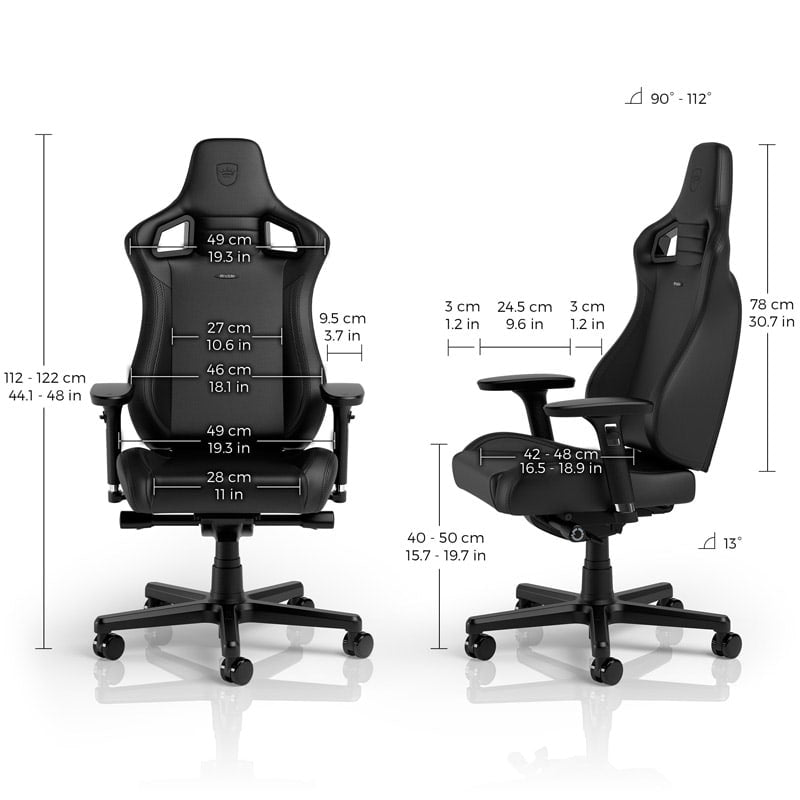 Noblechairs EPIC Compact Black/Carbon