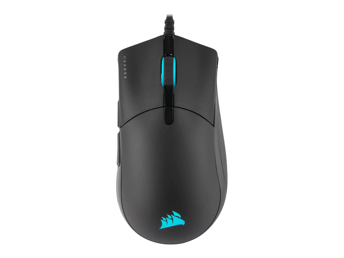 CORSAIR Champion Series Sabre RGB Pro Optisk Kabel Svart