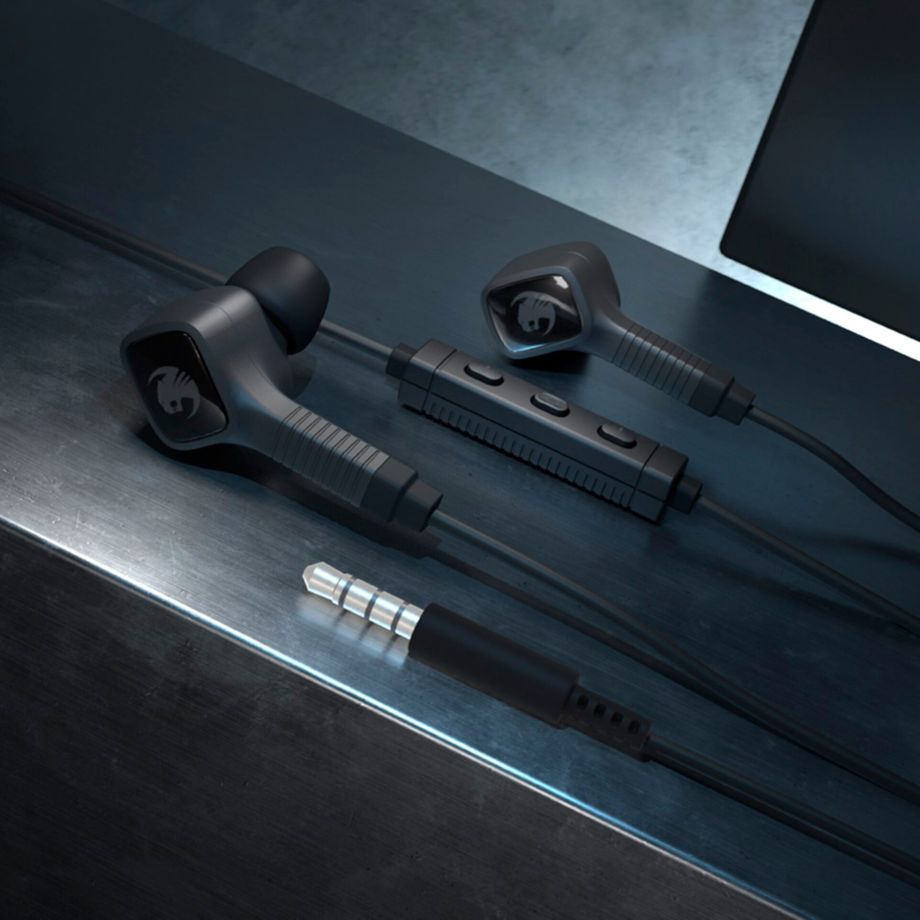 Roccat Syn Buds Core Svart In-Ear Headset