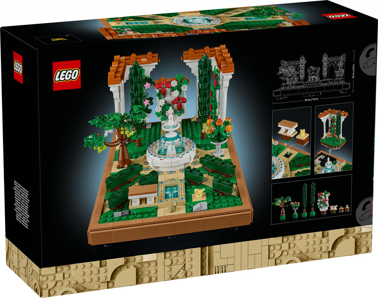 LEGO 10359 Icons Fountain Garden LEGO