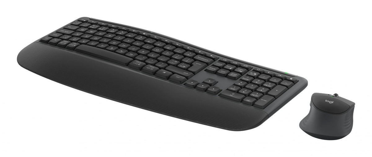Logitech - Signature Comfort Plus MK880 - Graphite Logitech