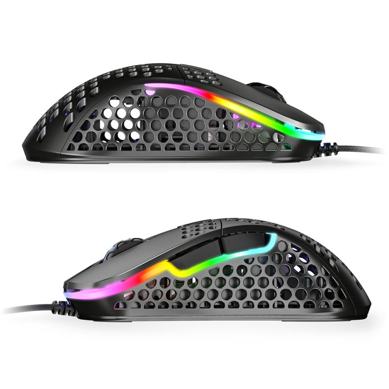 Xtrfy M4 RGB, Spelmus, Svart