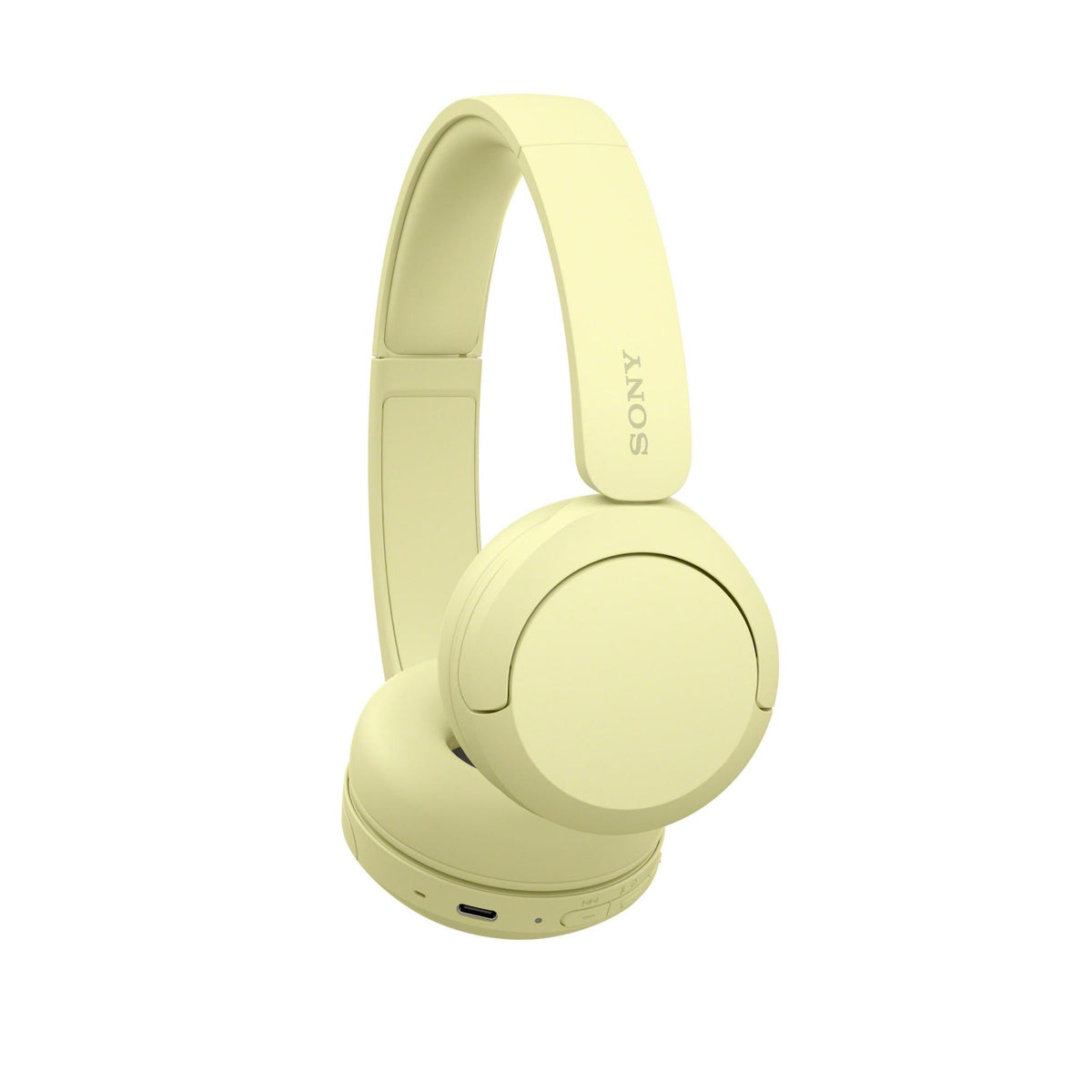 Sony WH-CH520 – trådløse on-ear-hovedtelefoner – gul – produktdetalje 4