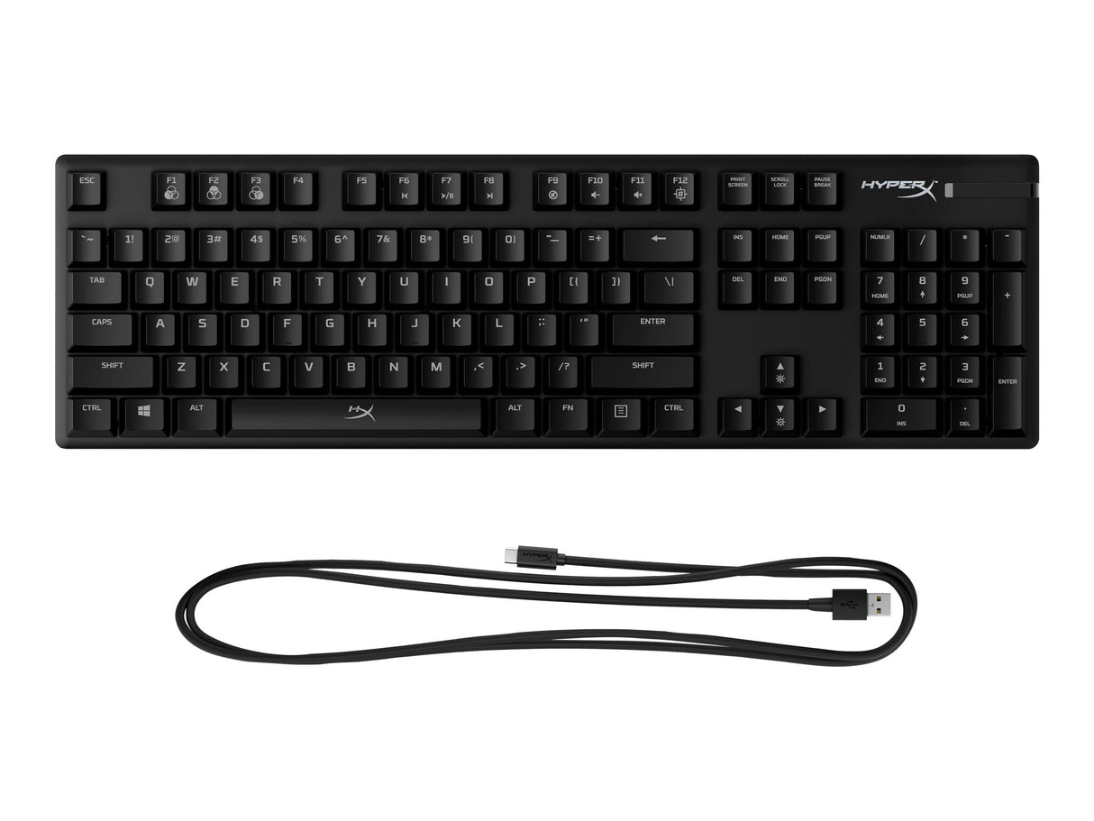 HyperX Alloy Origins Tangentbord Mekanisk RGB/16,7 Miljoner Färger Kabel USA