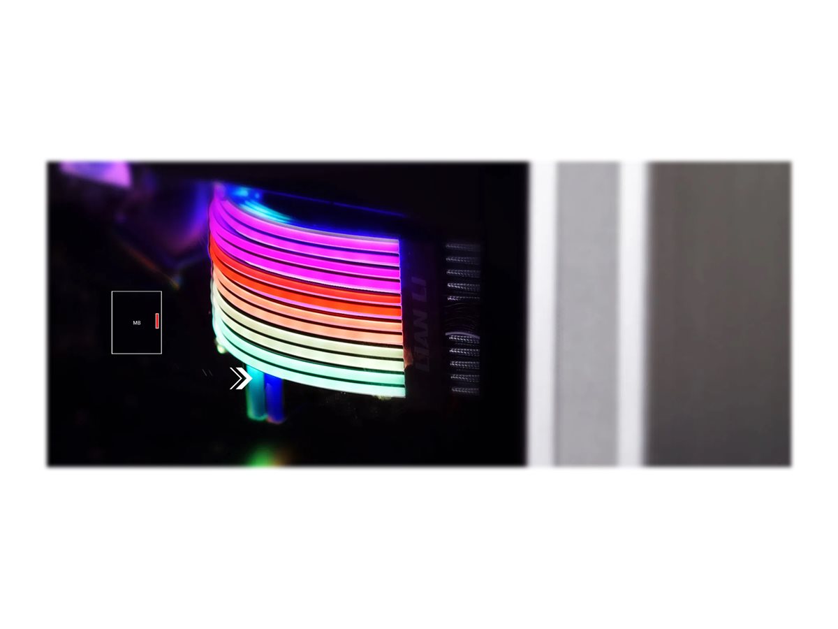 Lian Li Strimer Plus 24-stifts RGB-moderkortskabel