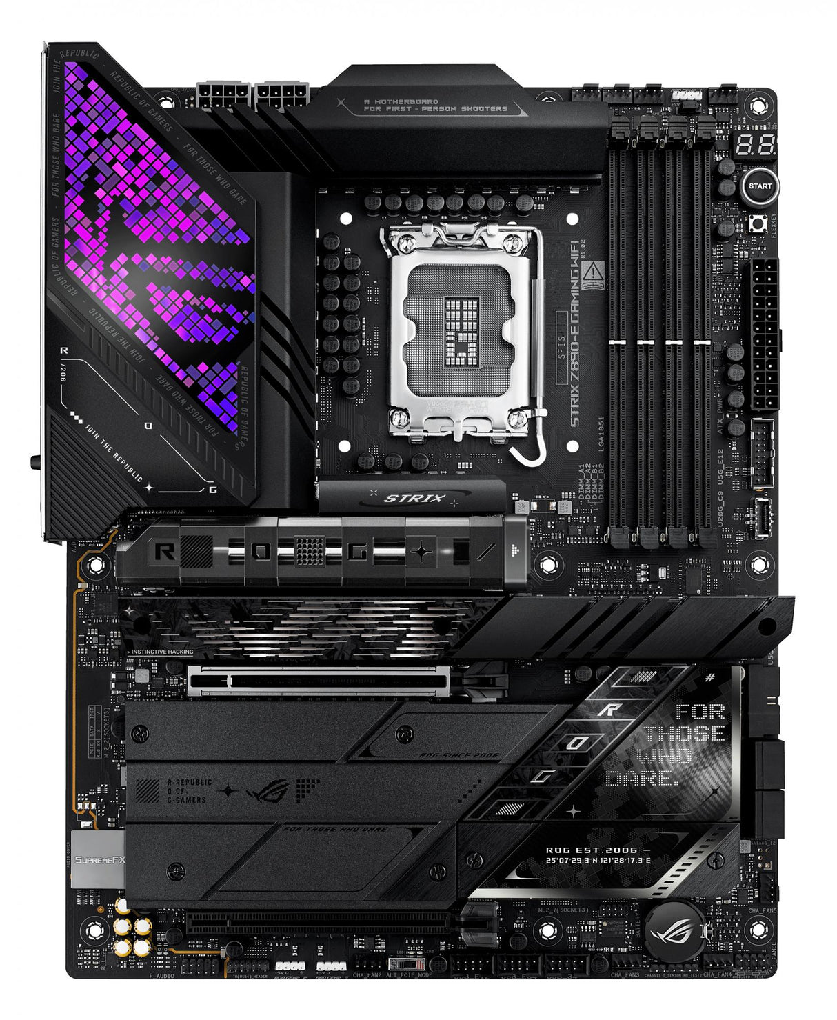 ASUS ROG STRIX Z890-E GAMING WIFI ATX LGA1851-sockel Intel Z890