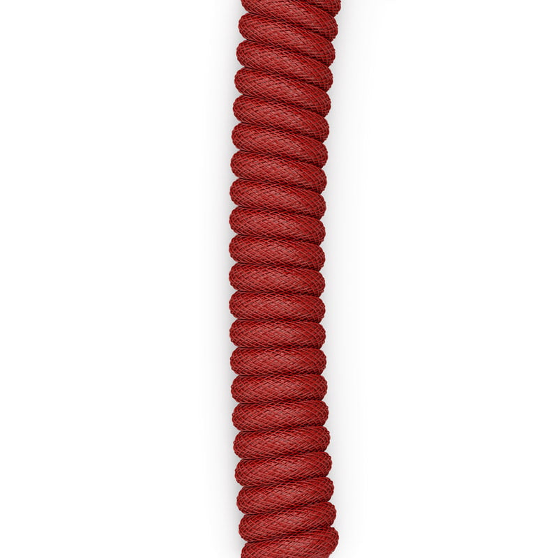 Glorious Coil Cable - Crimson Red