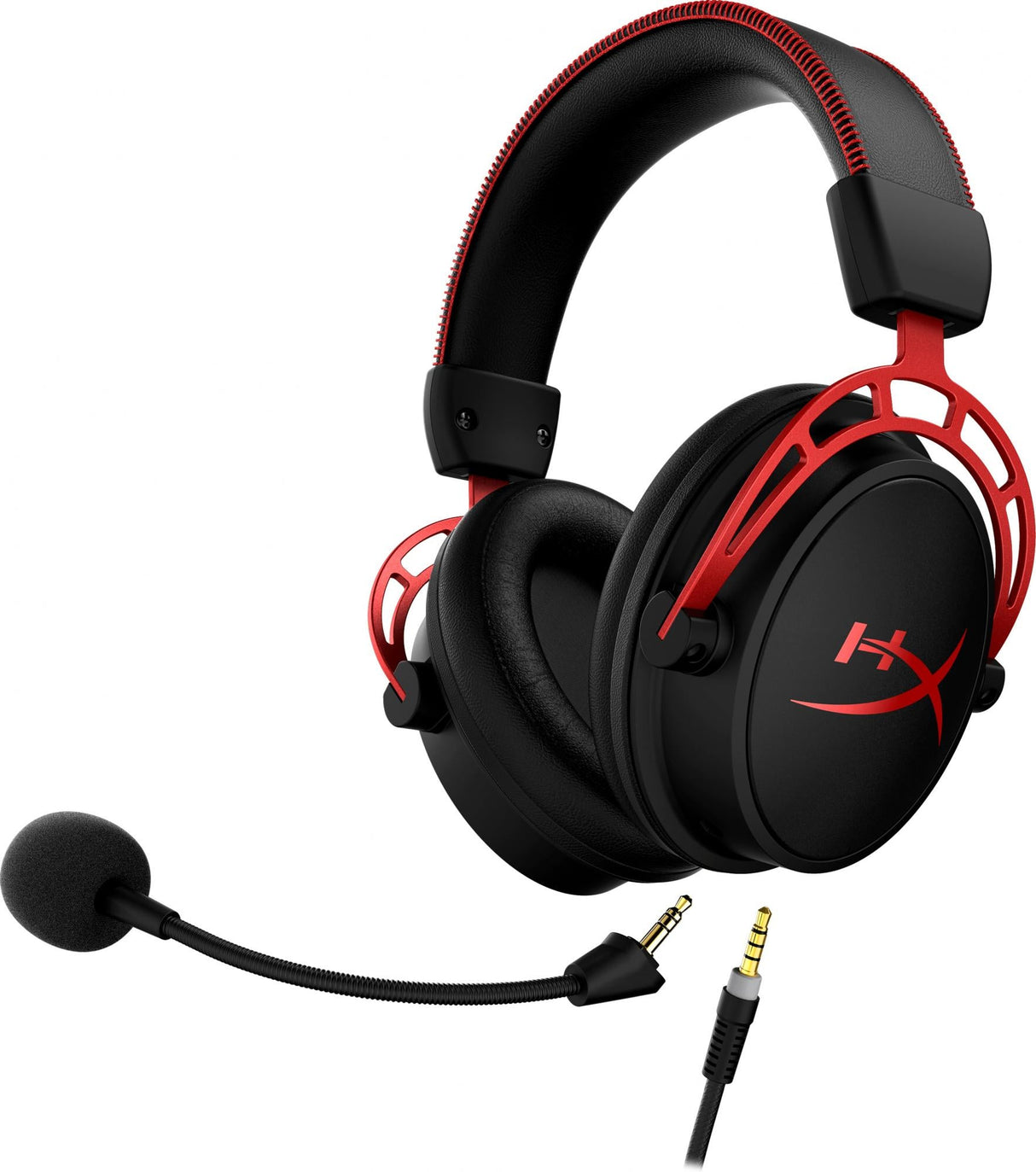 HyperX Cloud Alpha Cabling Headset Svart Röd