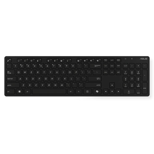 ASUS W5000 – taster og arbejdsflade set ovenfra (vinkel 2)