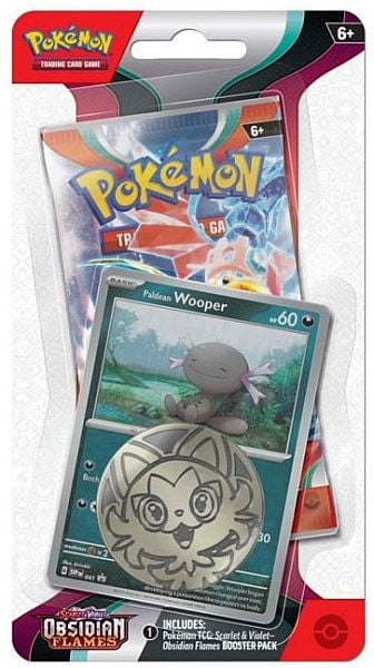 Pokemon Scarlet & Violet – Obsidian Flames – Checklane Blister (POK85519)