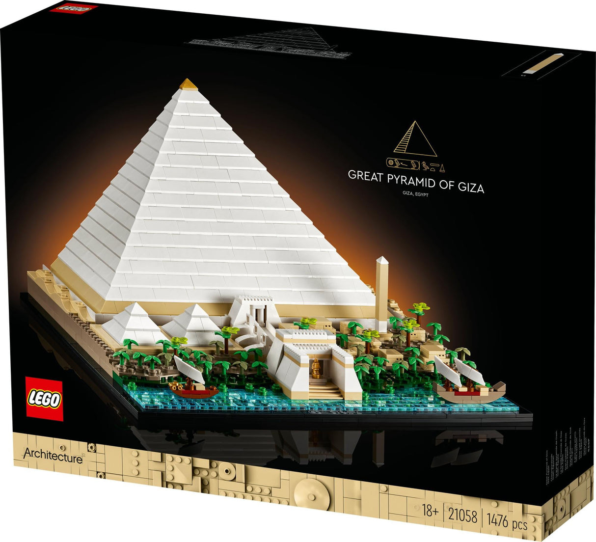 LEGO Architecture: Den Stora Pyramiden I Giza (21058)