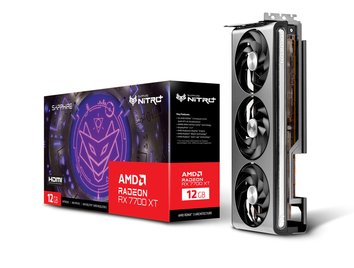 Sapphire NITRO+ Radeon RX 7700 XT 12GB