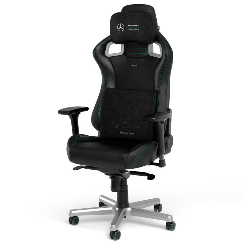Noblechairs Memory Foam-kuddset För Spelstol Mercedes-AMG Petronas Formula One Team Edition