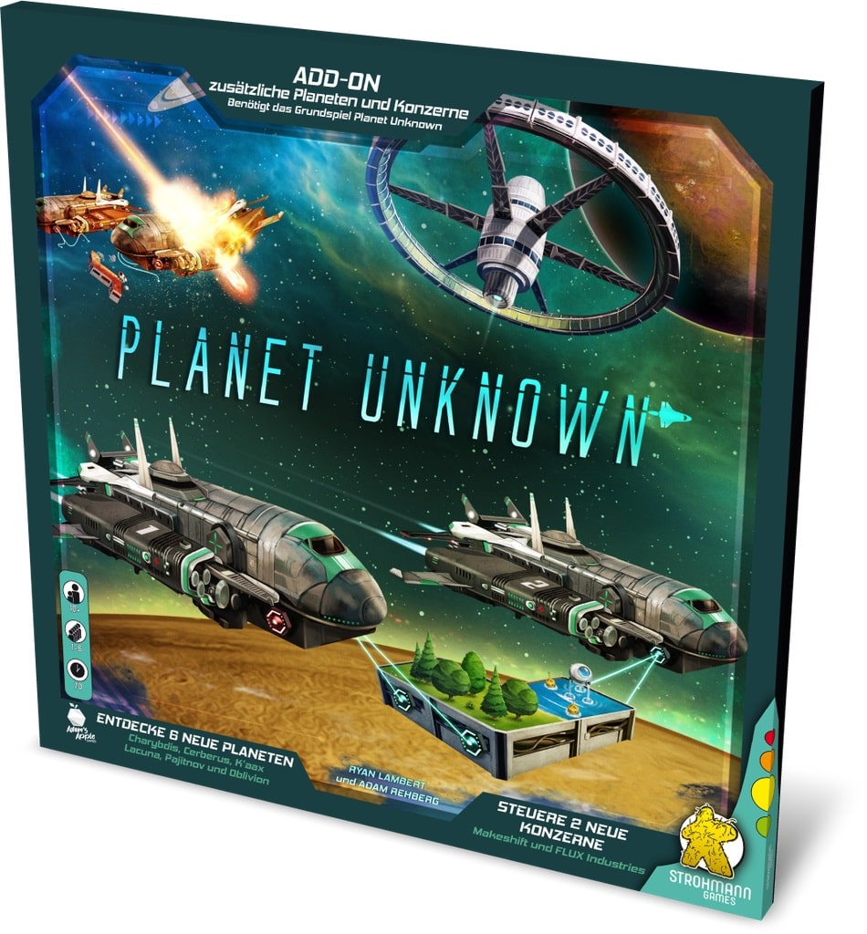 Planet Unknown – Neue Planeten & Konzerne – Tysk spilæske