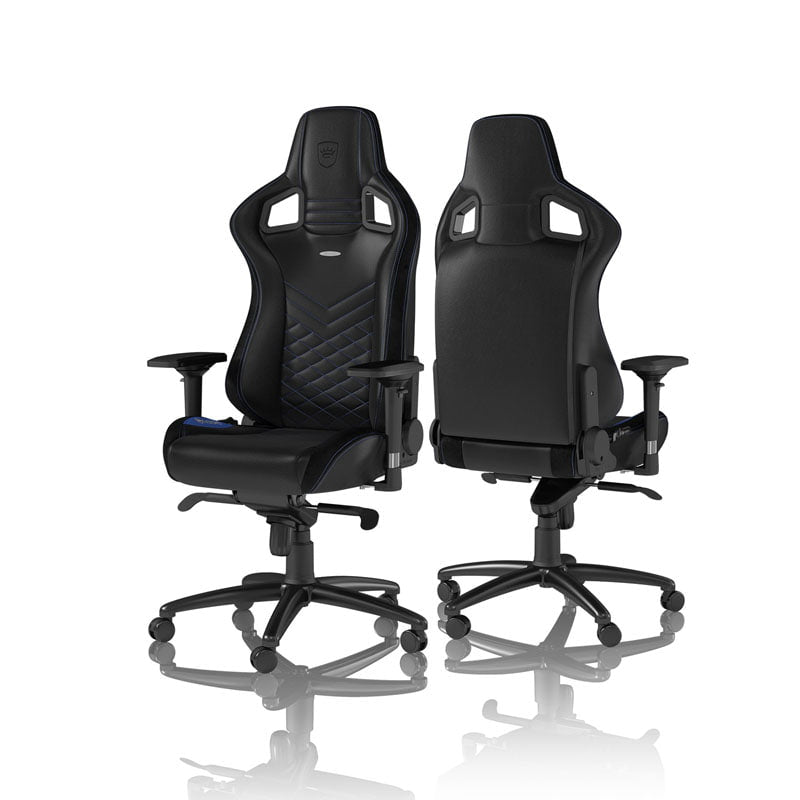 noblechairs EPIC Svart/Blå