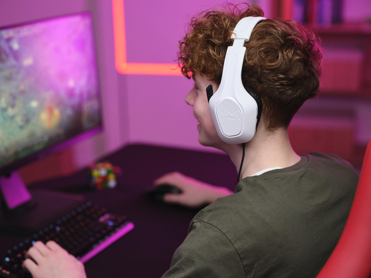 TRUST GXT415W ZIROX HEADSET - VIT