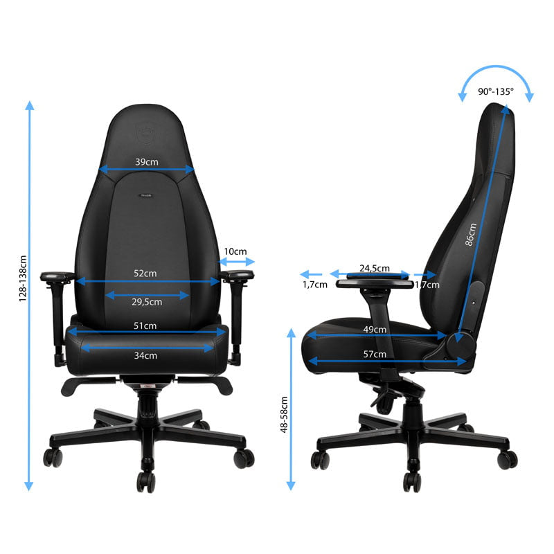 Noblechairs ICON Black Edition