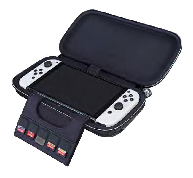 Bigben Nintendo Switch Interactive Official Deluxe Travel Case - Red Bigben