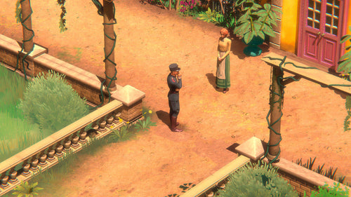 Hercule Poirot: The First Cases – PlayStation 4 – spilscene udendørs