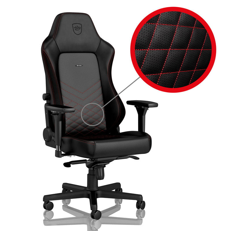 noblechairs HERO Svart/Röd