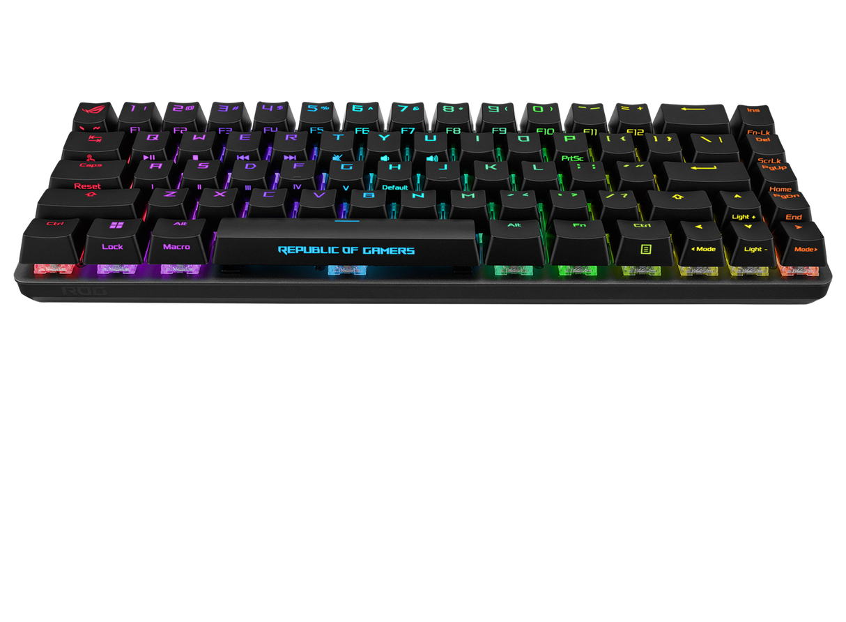 ASUS ROG FALCHION ACE 65 % Svart RGB Compact USB-C Gaming NXRD Mekaniskt Tangentbord PBT Keycaps