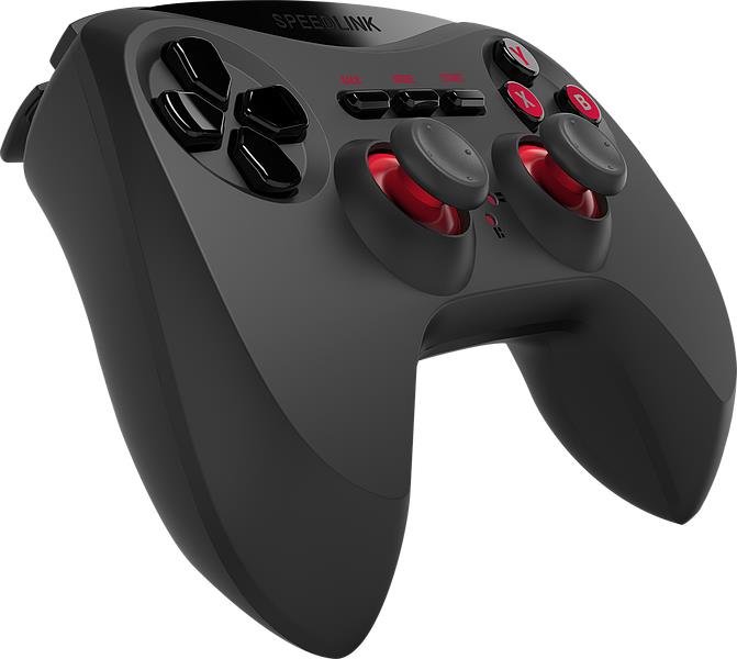 SpeedLink Strike NX Gamepad trådlös för PC/Svart