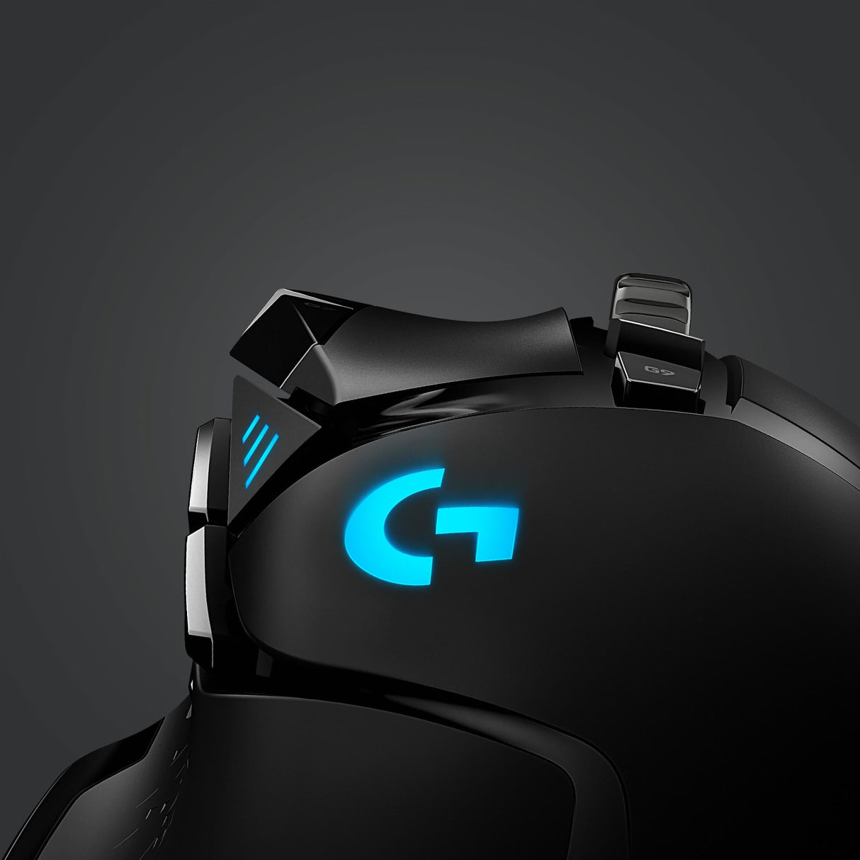 Logitech G502 Lightspeed Wireless - Spelmus - Svart