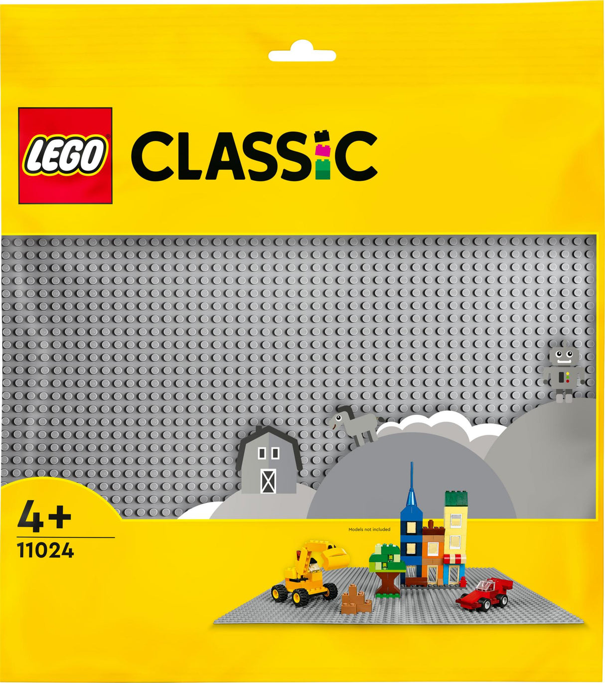 LEGO Classic - Grå Bottenplatta (11024)
