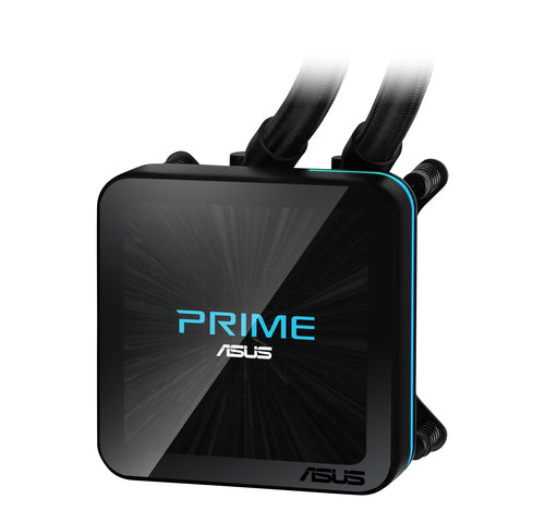 ASUS PRIME SLC II 360 ARGB LCD – nærbillede af produktets detaljer (vinkel 4)
