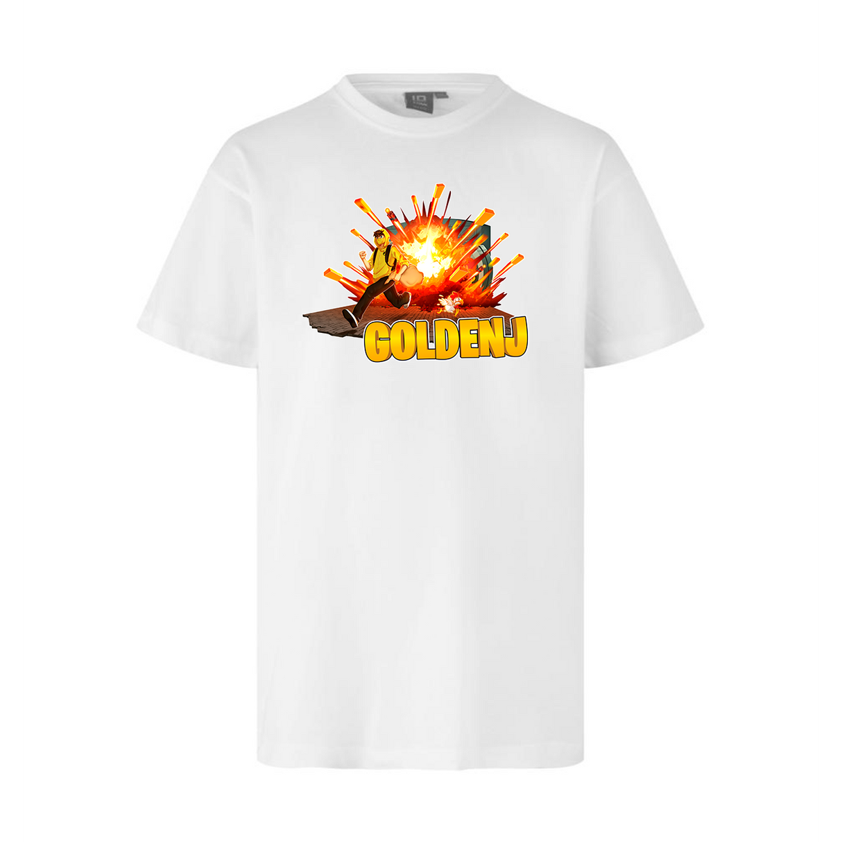 GoldenJ Vault Tee - Vit