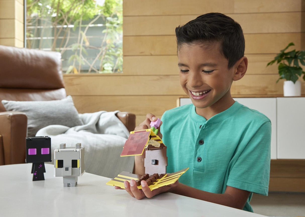 Minecraft - Mob Head Minis Flipping Figs - Warden & Sculk Catalyst