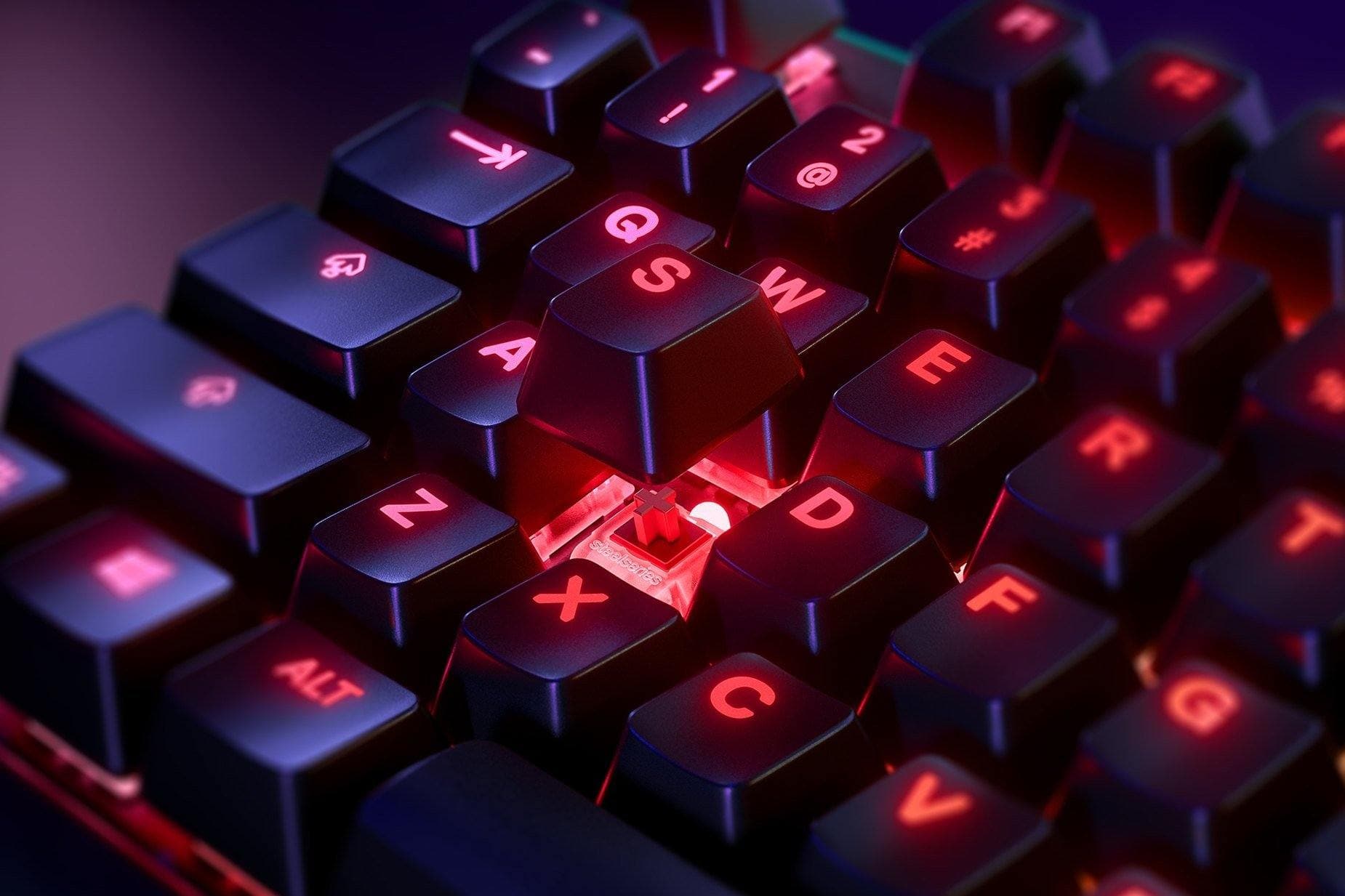 SteelSeries - Apex 7 Red Switch Gaming Keyboard - Röd Switch - Nordic Layout