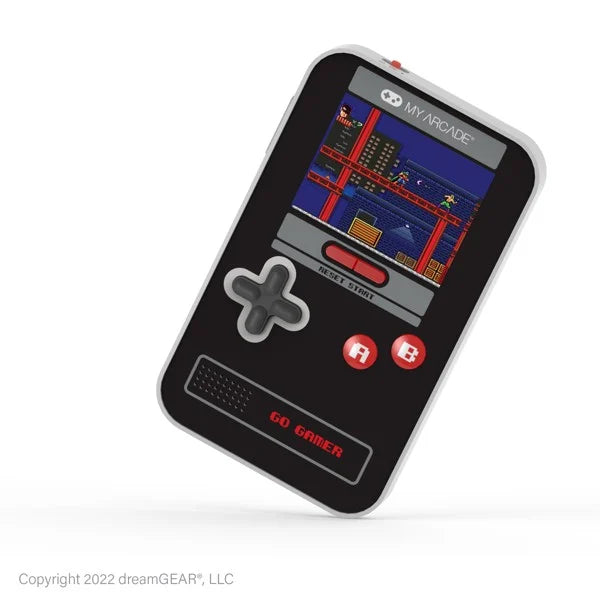 MIN ARCADE, GO GAMER CLASSIC (300 SPEL I 1), SVART, GRÅ, RÖD