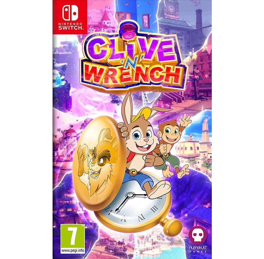 Clive 'N' Wrench – Nintendo Switch – spilomslag