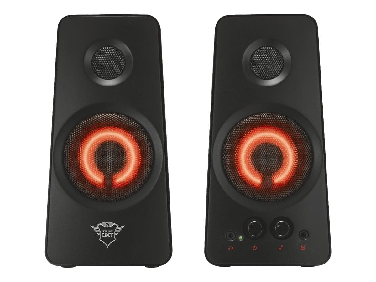 Trust GXT 608 Upplysta Högtalare Svart