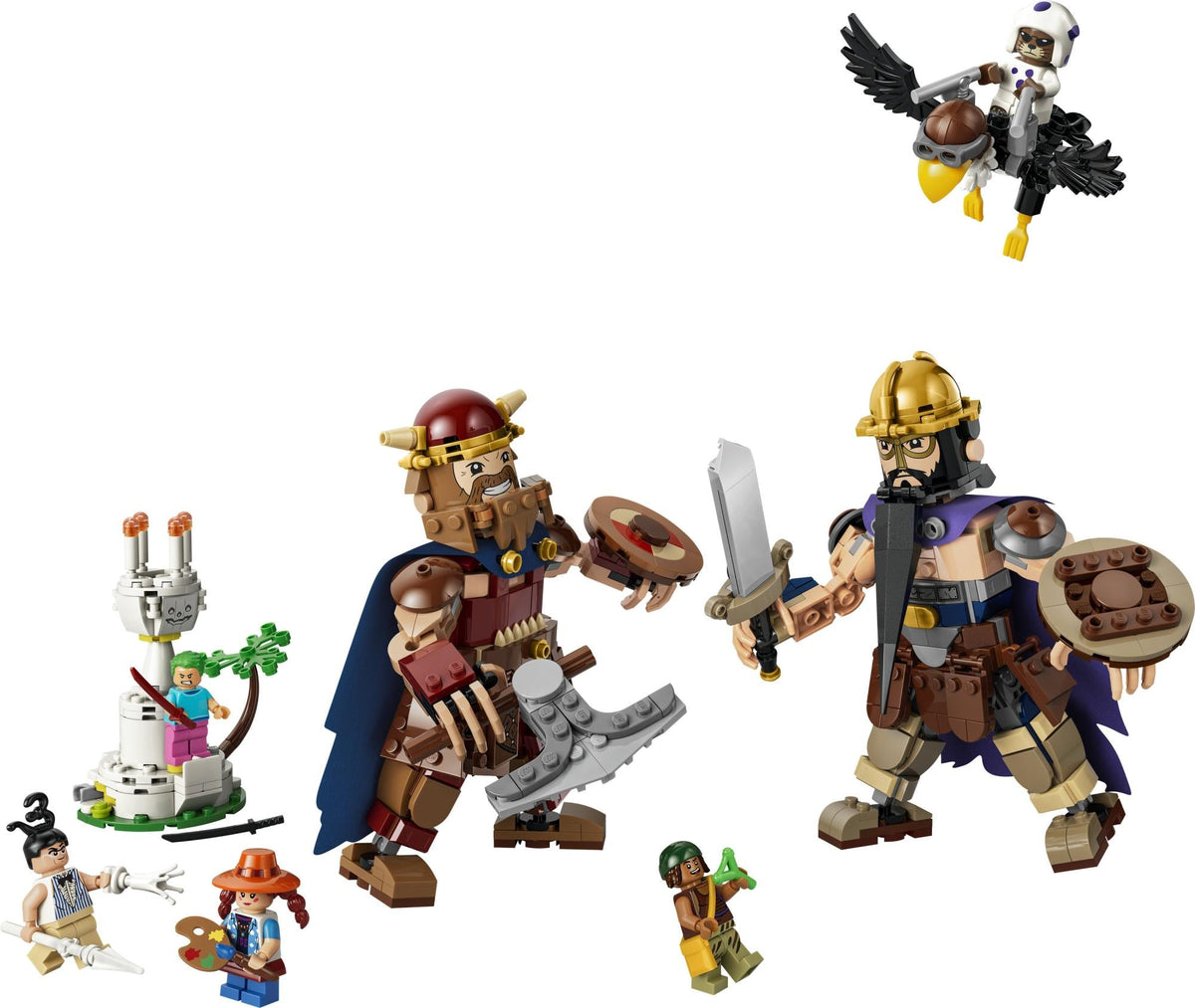 LEGO - ONE PIECE - Dorry vs. Brogy – Giants of Little Garden (75644) LEGO