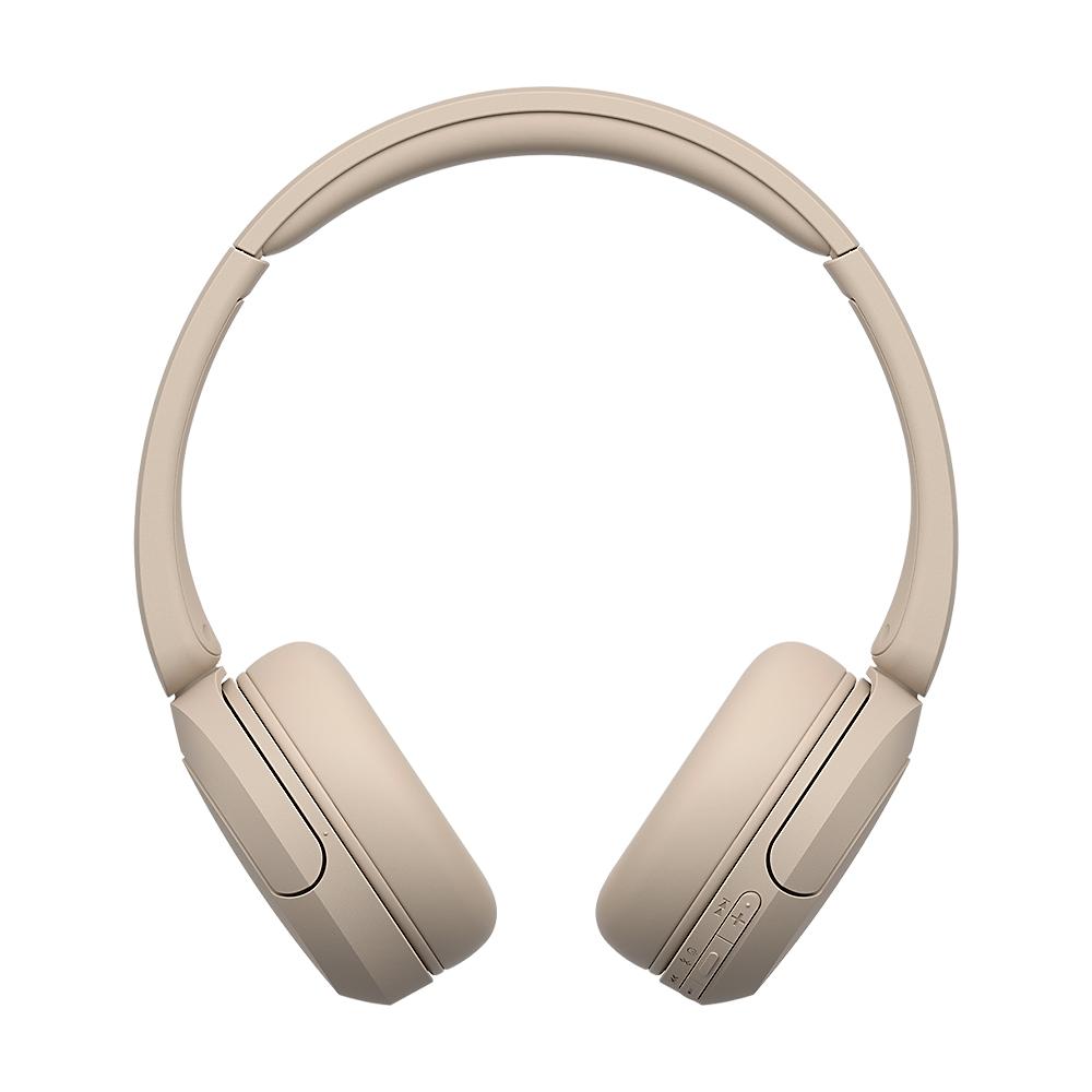 Sony WH-CH520 – trådløse on-ear-hovedtelefoner – cremefarvet – produktdetalje 3