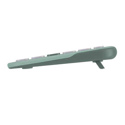 ASUS KW100 KEYBOARD/GN/GE/81 – set fra siden (vinkel 2); tastaturlayout illustrativt