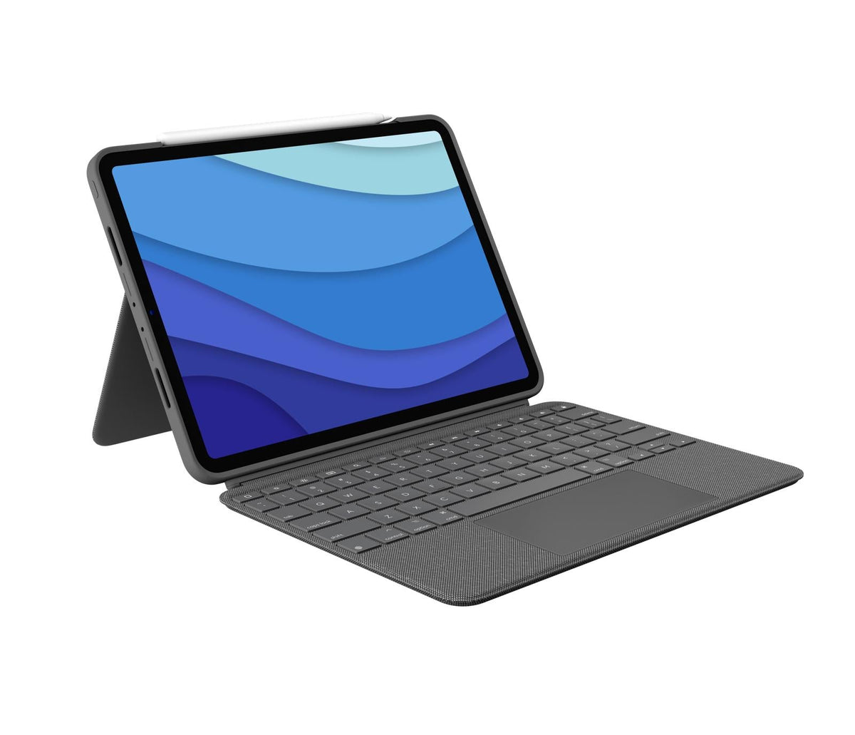 Logitech - Combo Touch Keyboard - For iPad Pro ( Nordic Layout ) Logitech