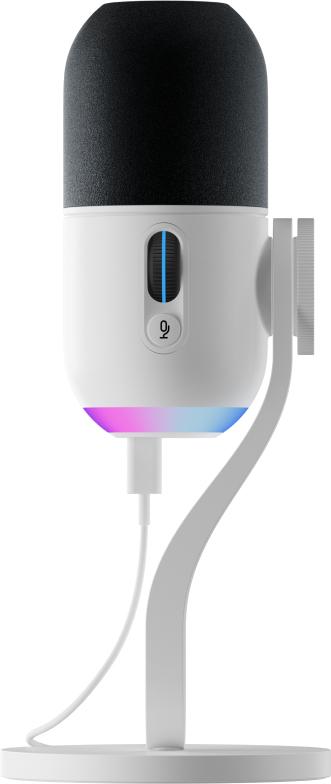 Logitech - Yeti GX Dynamic RGB Gaming Mic Med LIGHTSYNC, Off-white