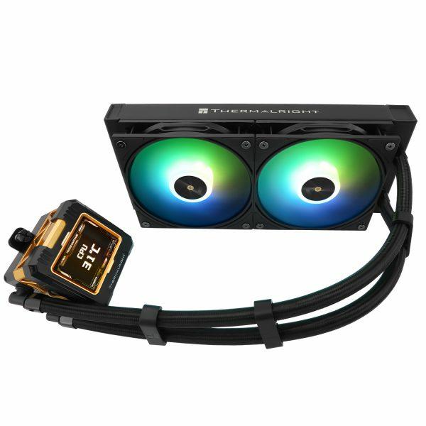 Thermalright Frozen Warframe Black ARGB - AIO, 240mm, LCD