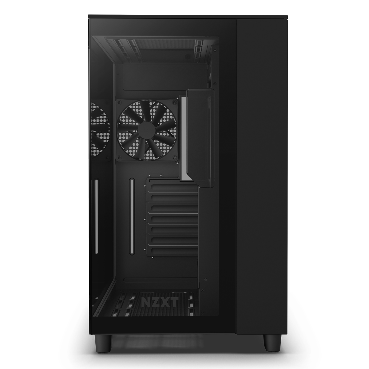 NZXT H9 Flow Black Dual Chamber Mid Tower Case