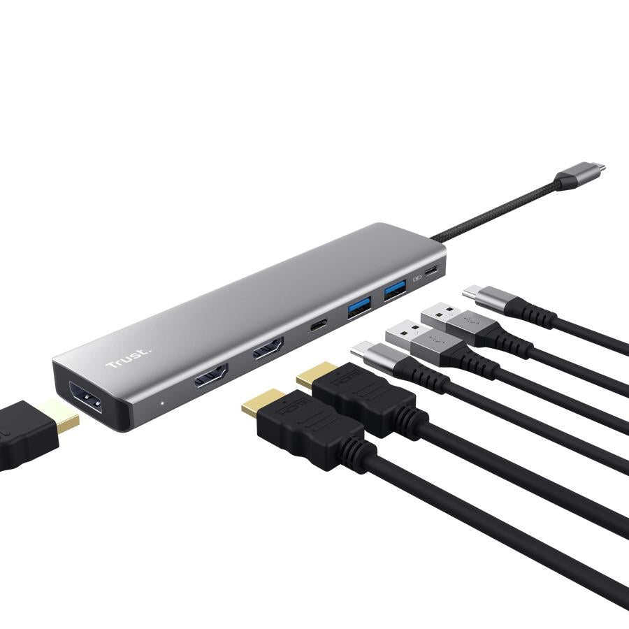 TRUST DALYX 7-IN-1 MULTIPORT ADAPTER TRUST