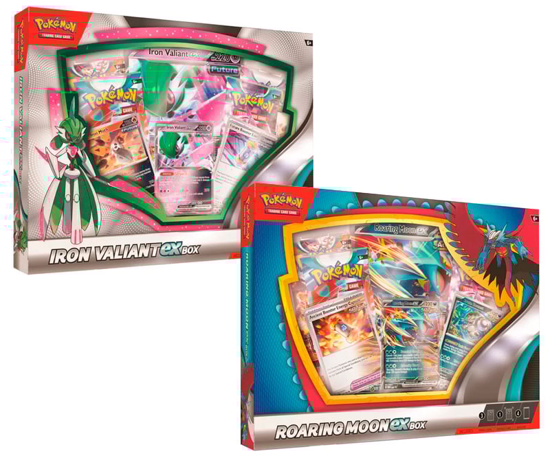 Pokémon - Roaring Moon/Iron Valiant Ex Box (POK85712)