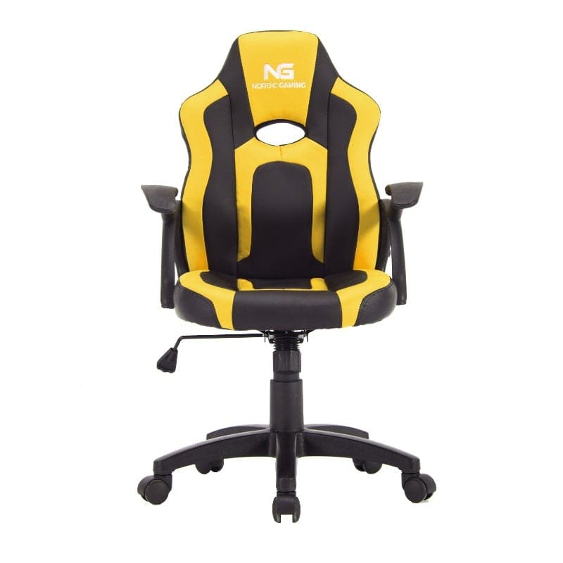 Nordic Gaming Little Warrior Barn Gaming Stol Svart Gul