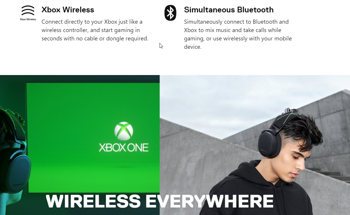 Steelseries - Arctis 9X - Trådlöst Xbox Gaming Headset