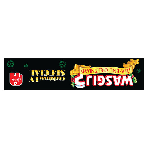 Wasgij Christmas TV Special julekalender 2026 – 24 × 54 brikker – kalenderens top